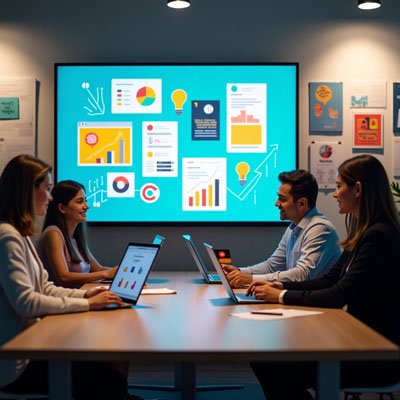 showing The most common forms of marketing design