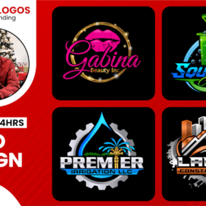 Modern hand drawn logo design for your business